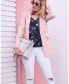 ფოტო #1 პროდუქტის Women's Princess Polina Textured Weave Blazer