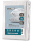 Фото #2 товара Micro puff Zippered Microfiber Pillow Protectors 2 Pack Standard