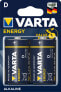 Фото #2 товара Батарейка VARTA ENERGY D Alkali 1,5 V 2 Stück(e) Blau
