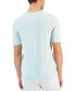 Фото #2 товара Men's Tonal Wave Jacquard T-Shirt, Created for Macy's