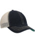 Men's Black, Natural Trawler Clean Up Snapback Hat
