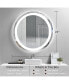 24 Inch LED Round Bathroom Mirror