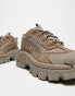 Фото #7 товара CAT Intruder chunky lace up trainers in fungi beige