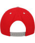 ფოტო #3 პროდუქტის Men's Scarlet Ohio State Buckeyes Double Header Hitch Adjustable Hat