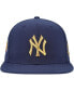 Men's Navy New York Yankees Champ'd Up Snapback Hat