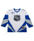 Mitchell Ness Men's Teemu Selanne White 1999 NHL All-Star Game Blue Line Player Jersey