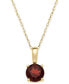 ფოტო #4 პროდუქტის Birthstone Pendant in 14k Gold or 14k White Gold