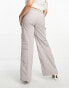 Extro & Vert Plus 90s wide leg cargo trousers in stone grey