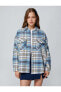 Фото #3 товара Рубашка женская Koton oversize с деталями двойного кармана