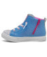 Фото #5 товара Toddler Girls Twinkle Toes: Twinkle Hearts - Heart Pop Light Up Casual Sneakers from Finish Line