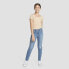 Фото #1 товара Levi's Girls' High-Rise Straight Jeans - Medium Wash 12