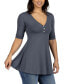 ფოტო #16 პროდუქტის Short Sleeve Tunic Top