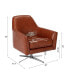 Phoenix Leather Gel Swivel Armchair