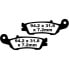 EBC FA-TT Series Carbon Fiber FA450TT Brake Pads