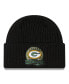Фото #3 товара Men's Black Green Bay Packers 2022 Salute To Service Knit Hat