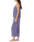 ფოტო #3 პროდუქტის Women's 2-Pc. Tie-Strap Cami Pajamas Set