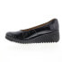 Фото #3 товара Fly London Leny LENY258FLY-003 Womens Black Leather Slip On Ballet Flats Shoes