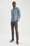 Фото #2 товара Slim Fit Basic Chino Pantolon