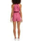 Фото #2 товара Bella Dahl Smocked Halter Romper Women's M