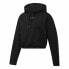 Women’s Hoodie Reebok Sportswear Cropped Black