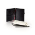 Sigel CF131 - Cardboard - Leather - Black - A5 - Business Card - Document pocket - 185 mm - 230 mm