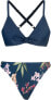 CUPSHE Women's Bikini Set with Knot, Triangle Bikini Swimsuit, Low Rise Swimwear, Two-Piece Swimsuit
