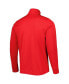 Фото #2 товара Men's Red Texas Tech Red Raiders Knit Warm-Up Full-Zip Jacket
