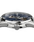 ფოტო #3 პროდუქტის Men's Swiss Jazzmaster Stainless Steel Bracelet Watch 42mm
