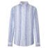 Фото #2 товара HACKETT Linen Multi Stripe long sleeve shirt