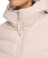 Фото #5 товара Women's Hooded Stretch Puffer Coat, Created for Macy's