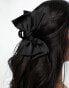 Фото #4 товара True Decadence bow hair claw in black