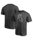 ფოტო #2 პროდუქტის Men's Charcoal Chicago White Sox Official Logo T-shirt