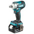 Фото #2 товара Makita DTW300Z - Impact driver - Pistol handle - 1/2" - Black - Blue - 3200 RPM - 100 N?m