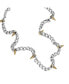 ფოტო #1 პროდუქტის Men's Two-Tone Stainless Steel Chain Necklace