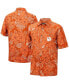 Фото #2 товара Men's Orange Clemson Tigers The Dude Camp Button-Up Shirt