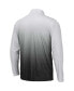 Men's Gray Alabama Crimson Tide Magic Team Logo Quarter-Zip Jacket