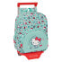 Фото #1 товара Школьный рюкзак с колесиками Hello Kitty Sea lovers бирюзовый 26 x 34 x 11 cm