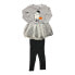 Фото #1 товара Counting Daisies Girl's Halloween 2 Piece Long Sleeve & Pant Ghost Outfit