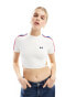 Фото #1 товара ellesse Maldonado cropped t-shirt in off white