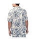 Men's Navy New York Yankees Monstera Print Party Button-Up Shirt