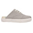 Фото #1 товара TOMS Cordones Indio Mule Womens Grey Sneakers Casual Shoes 10015361T