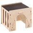 FERPLAST Hay Wood 2 Rabbit Feeder