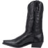 Фото #4 товара Laredo Hawk Embroidered Snip Toe Cowboy Mens Black Casual Boots 6860