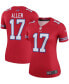 ფოტო #2 პროდუქტის Women's Josh Allen Red Buffalo Bills Color Rush Legend Player Jersey