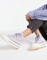 Фото #8 товара Converse Chuck Taylor All Star Lift Cosy Utility sneakers in gravel