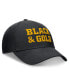 ფოტო #3 პროდუქტის Men's Black Iowa Hawkeyes Local Adjustable Hat