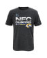 ფოტო #3 პროდუქტის Big Boys Heathered Charcoal Los Angeles Rams 2021 NFC Champions Locker Room Trophy Collection T-shirt