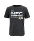 Фото #3 товара Big Boys Heathered Charcoal Los Angeles Rams 2021 NFC Champions Locker Room Trophy Collection T-shirt