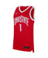 Футболка Nike мужская Scarlet Ohio State Buckeyes Replica Jersey Красный, L - фото #3