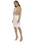 ფოტო #6 პროდუქტის Women's Collarless Open-Front Embellished Cardigan